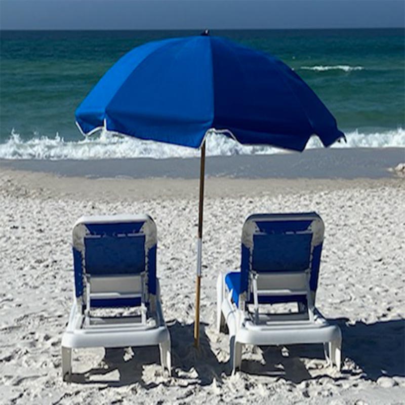 Beach chair best sale set of 2