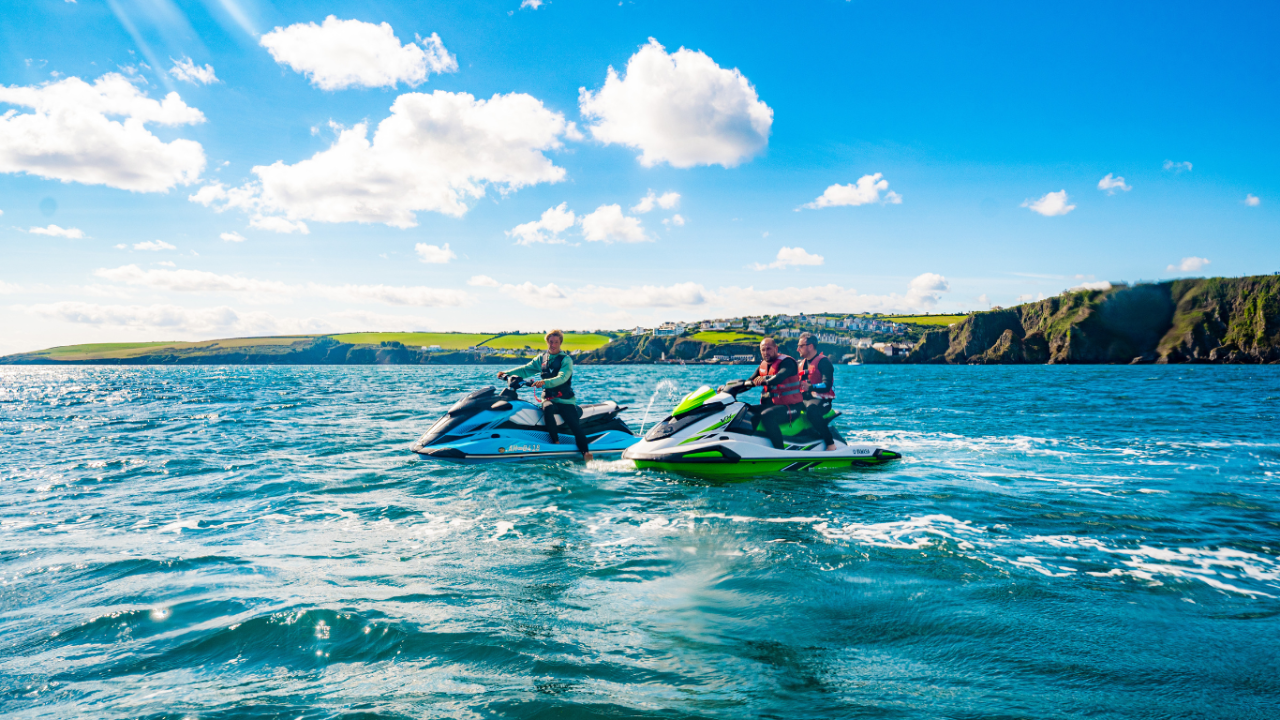 Ultimate Jet Ski Safari at Carlyon Bay