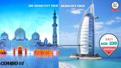 Combo Pack #1: Dubai City Tour + Abu Dhabi City Tour