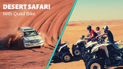Evening Desert Safari with Self Ride Quad Bike