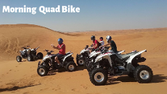 Morning Desert Safari with Quad Bike- Self Ride
