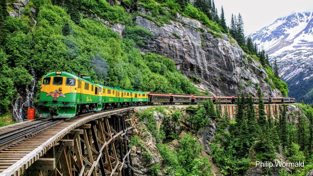 Klondike Highway & White Pass Train Combo 3.5 HOUR Frontier