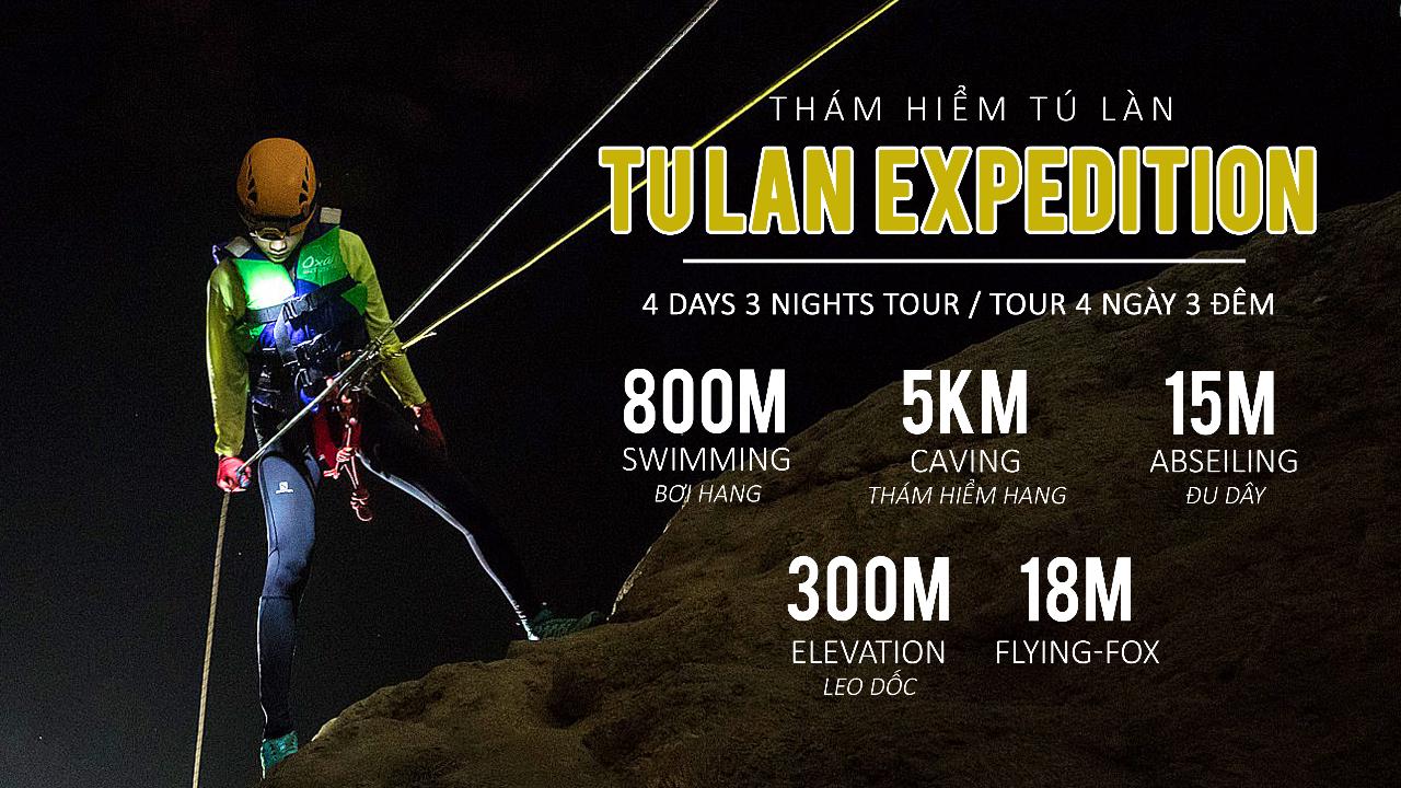 Tu Lan Cave Expedition 4 Days