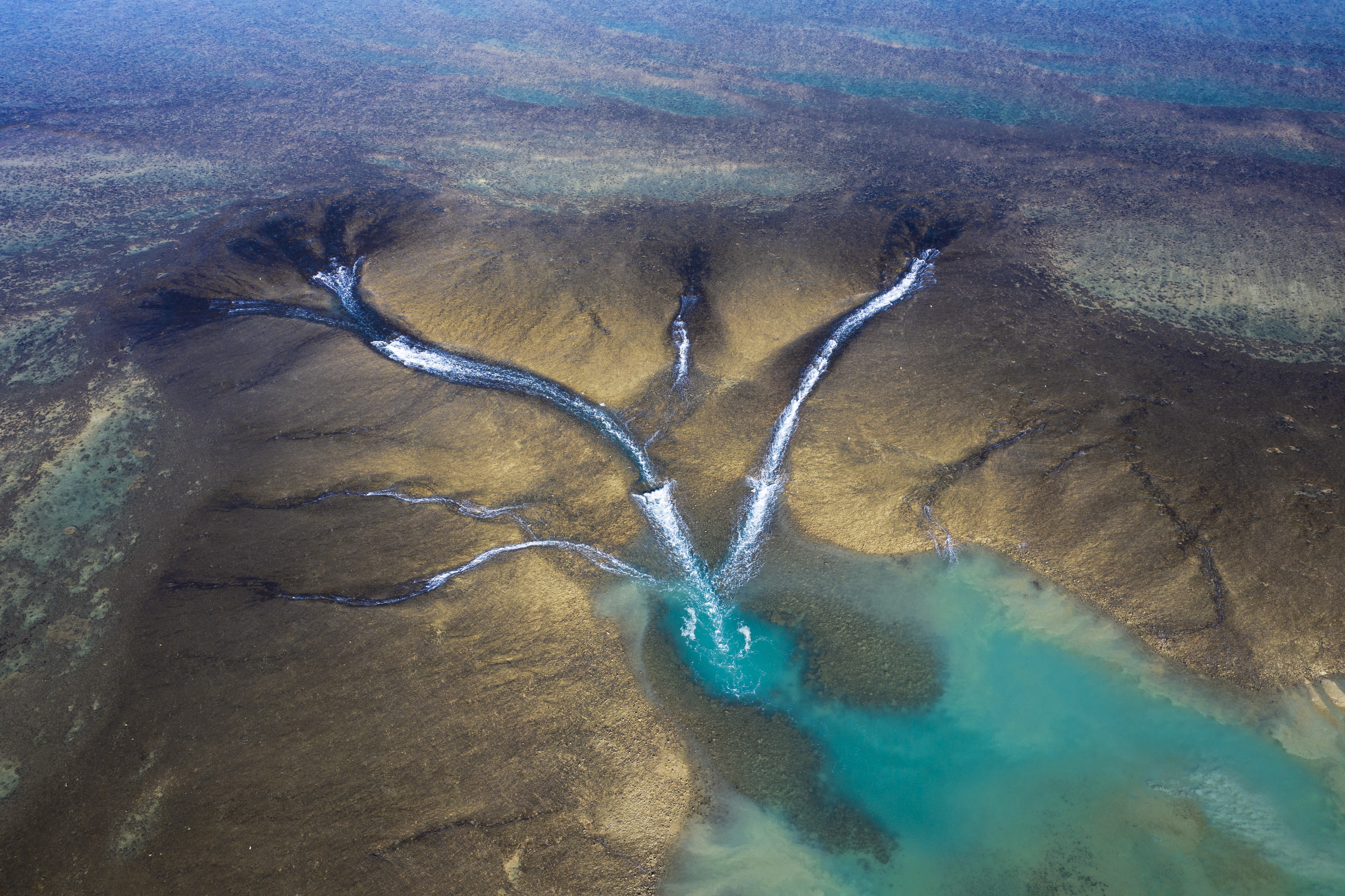 Montgomery Reef Highlights (flyover only ) ex Broome