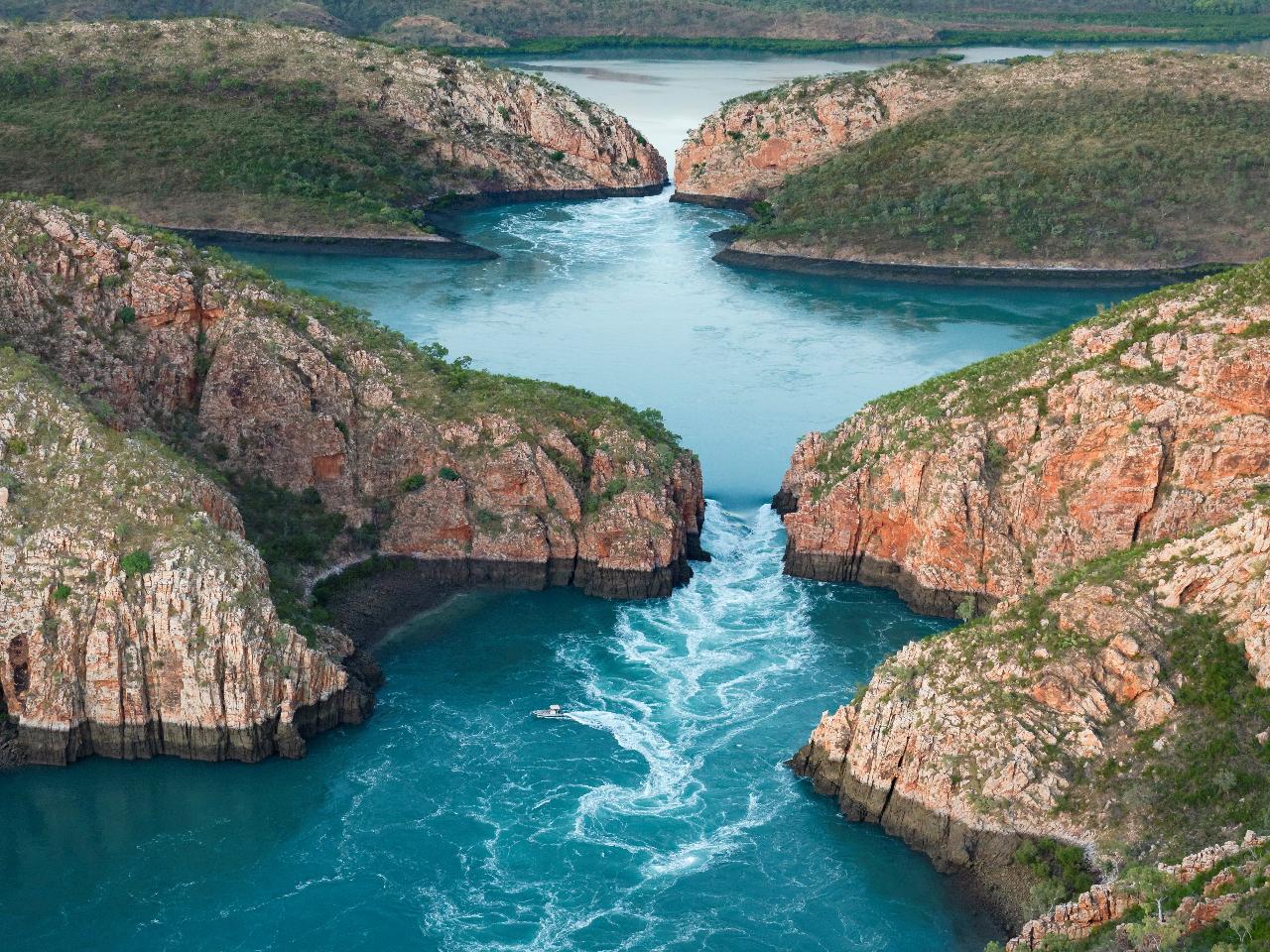 Horizontal Falls Highlights (flyover only) ex Derby 