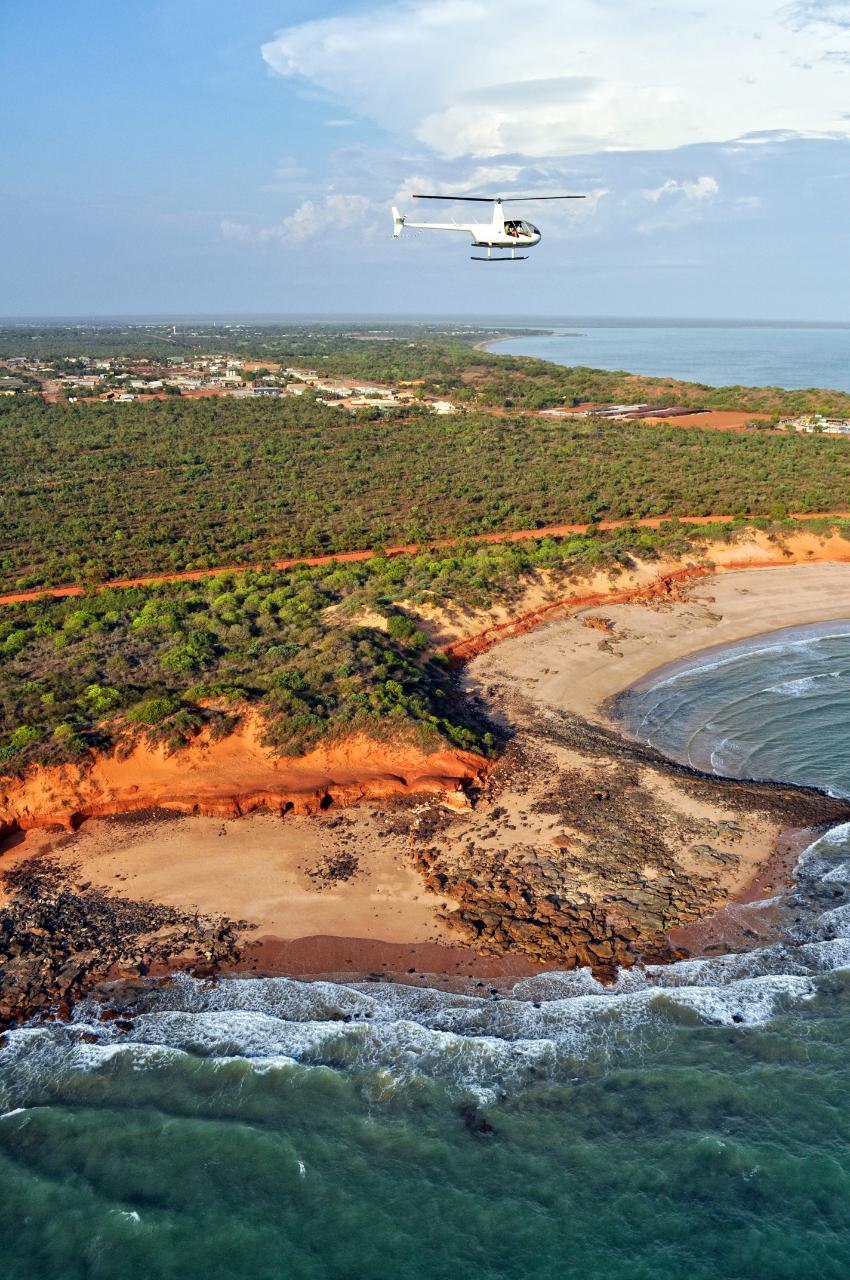 45 Minute Broome Creek And Coast Scenic Flight Kas Helicopters Reservations