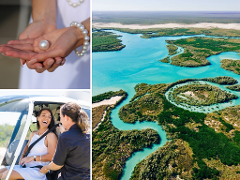 Pearls & Coast Flight & Willie Creek Pearl Farm Tour ex Broome