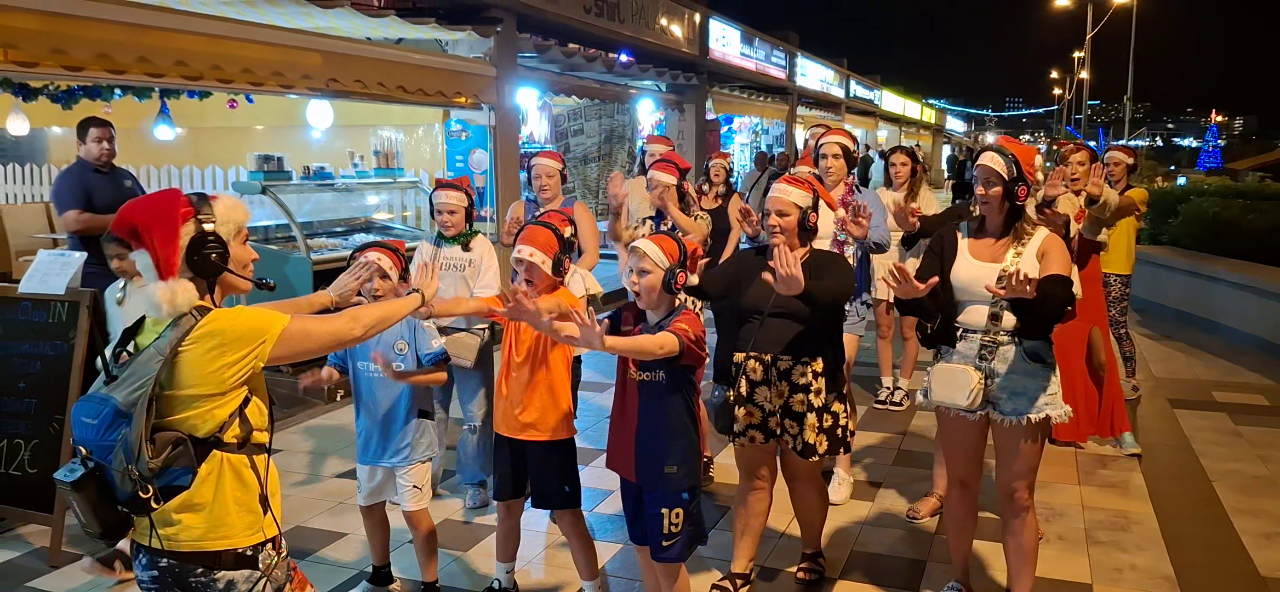A Festive Silent Disco Adventure in Tenerife (December)