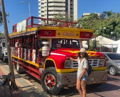 Chiva Bus Tour in Cartagena