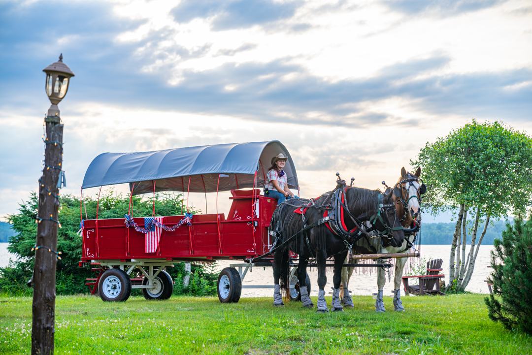Horse-drawn Wagon Ride