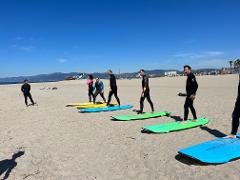 PRIVATIF Agences - 1H30 - Initiation au Surf à Malibu avec un professeur Français