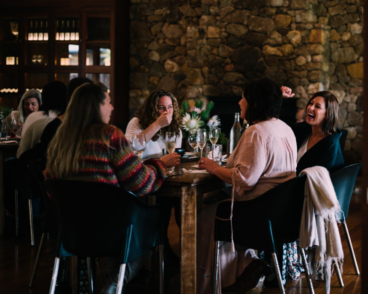 Three Course Long Lunch for 2 people served with matching wines + take home bottle of wine