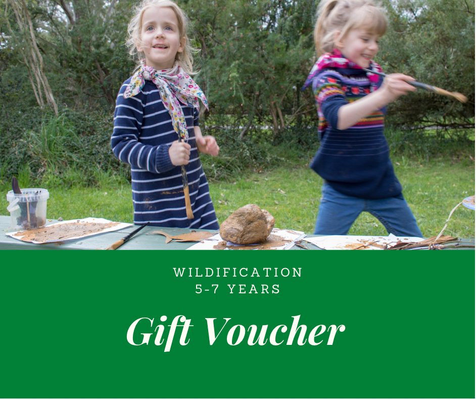 GIFT VOUCHER - Junior WILDIFICATION - 5 to 7 years