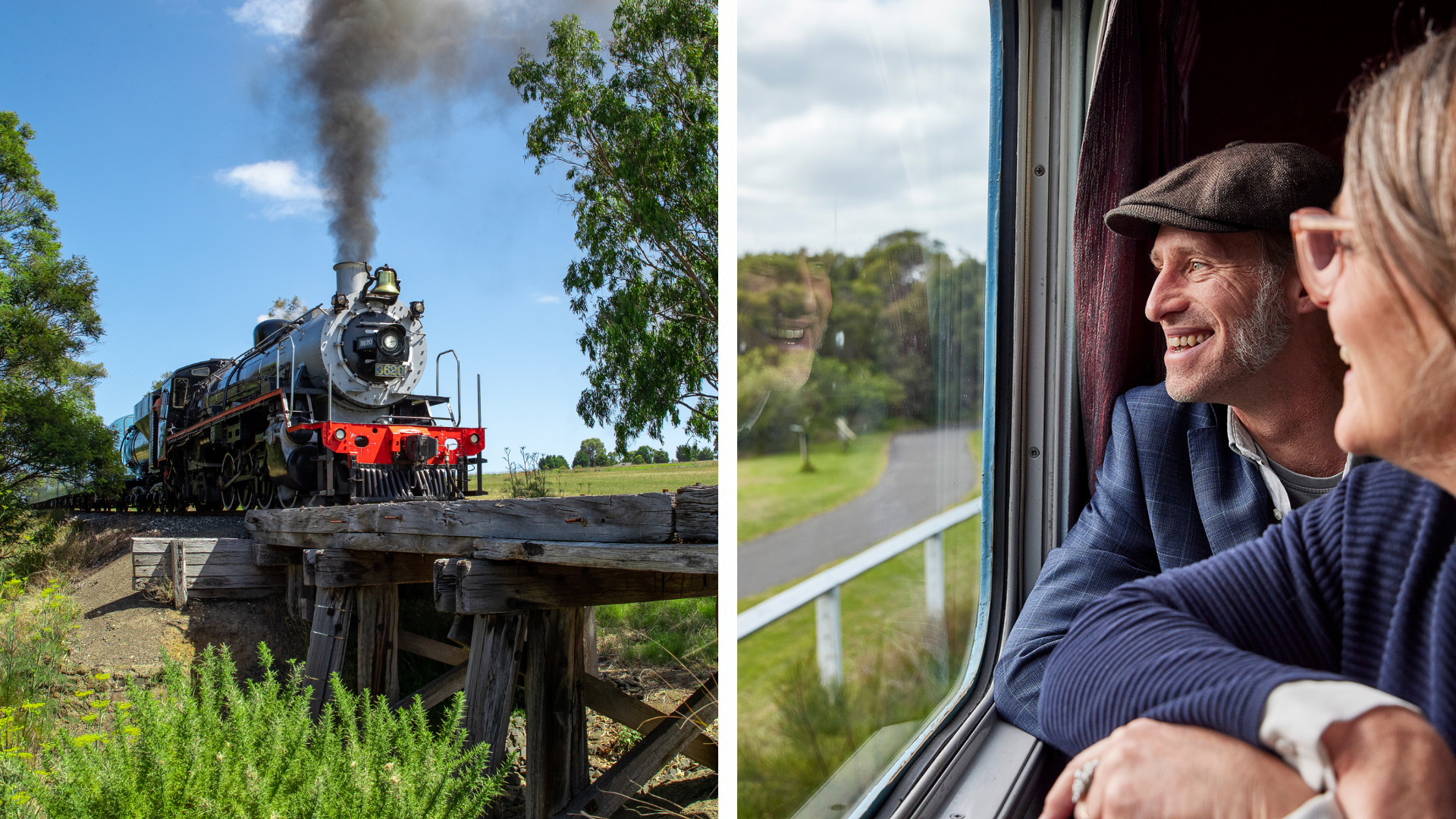 First Class - For 4 (departs Queenscliff - Steam)