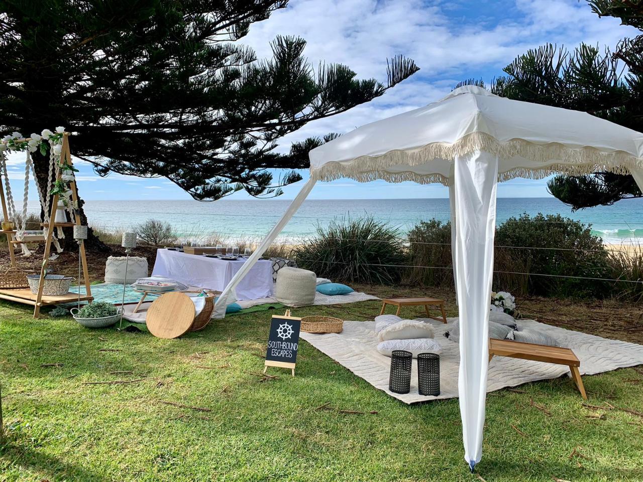 TENTED LUXURY POP UP PICNIC 