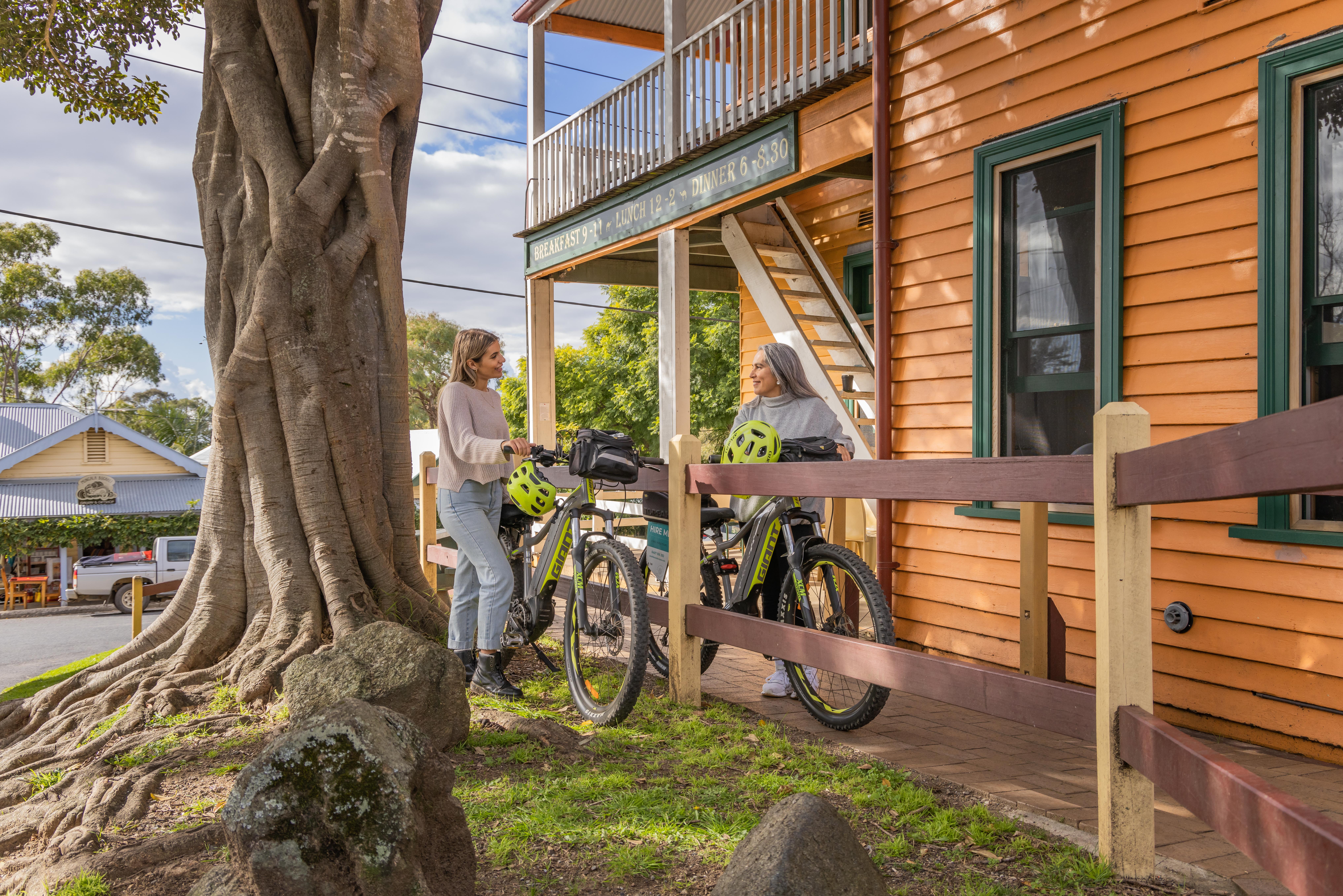 SELF GUIDED E-BIKE TOUR - PEDAL TO PRODUCE SERIES - NAROOMA TO DROMEDARY HOTE or SWEETWATER RESTAURANT, TILBA - E-Bike Hire with return transfers