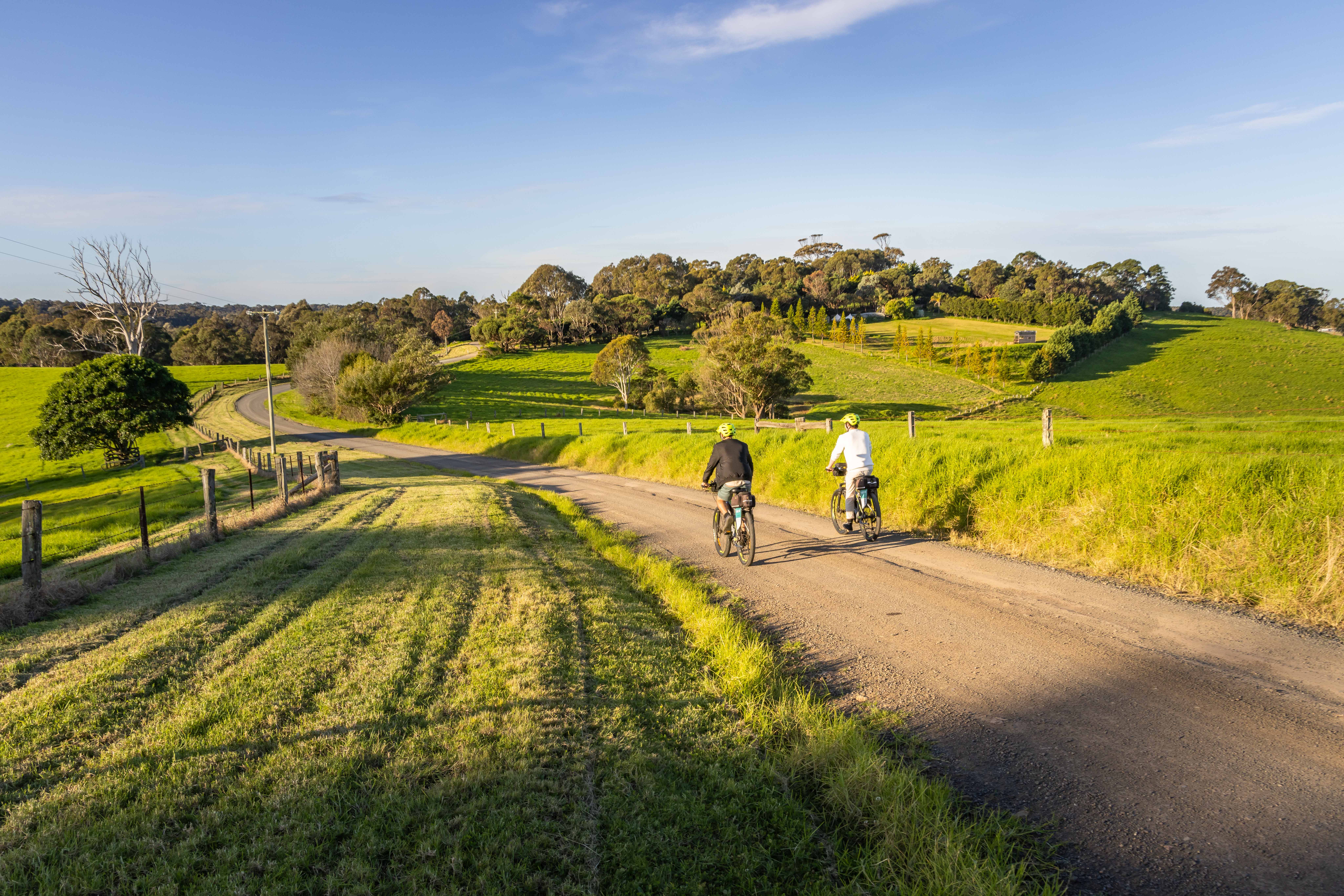 SELF GUIDED E-BIKE TOUR - PEDAL TO PRODUCE SERIES - NAROOMA TO TILBA VALLEY WINERY & ALE HOUSE VIA CENTRAL TILBA AND MYSTERY BAY  with return transfers