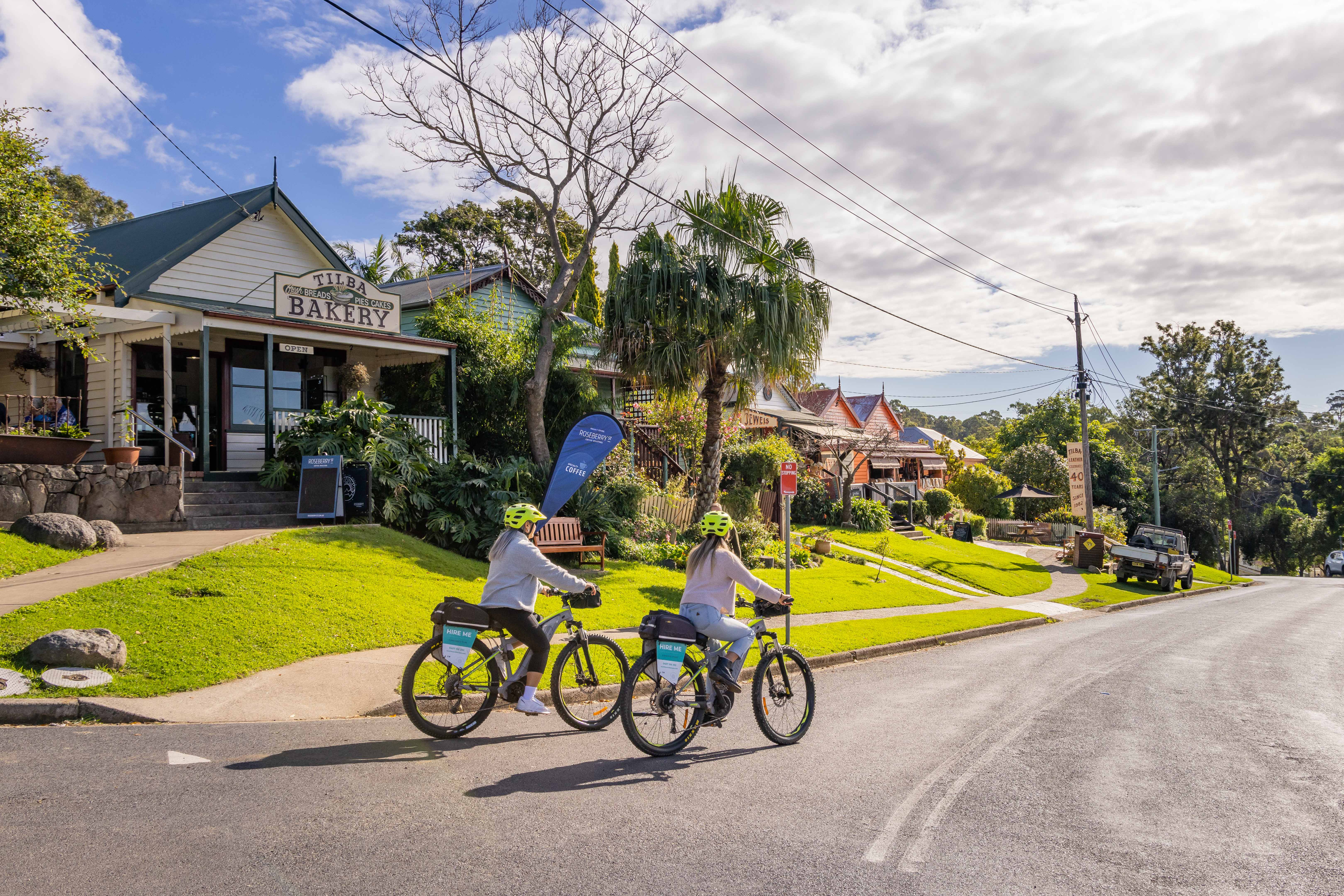 SELF GUIDED E-BIKE TOUR - PEDAL TO PRODUCE SERIES - NAROOMA TO TILBA VALLEY WINERY & ALE HOUSE VIA CENTRAL TILBA AND MYSTERY BAY  with return transfers