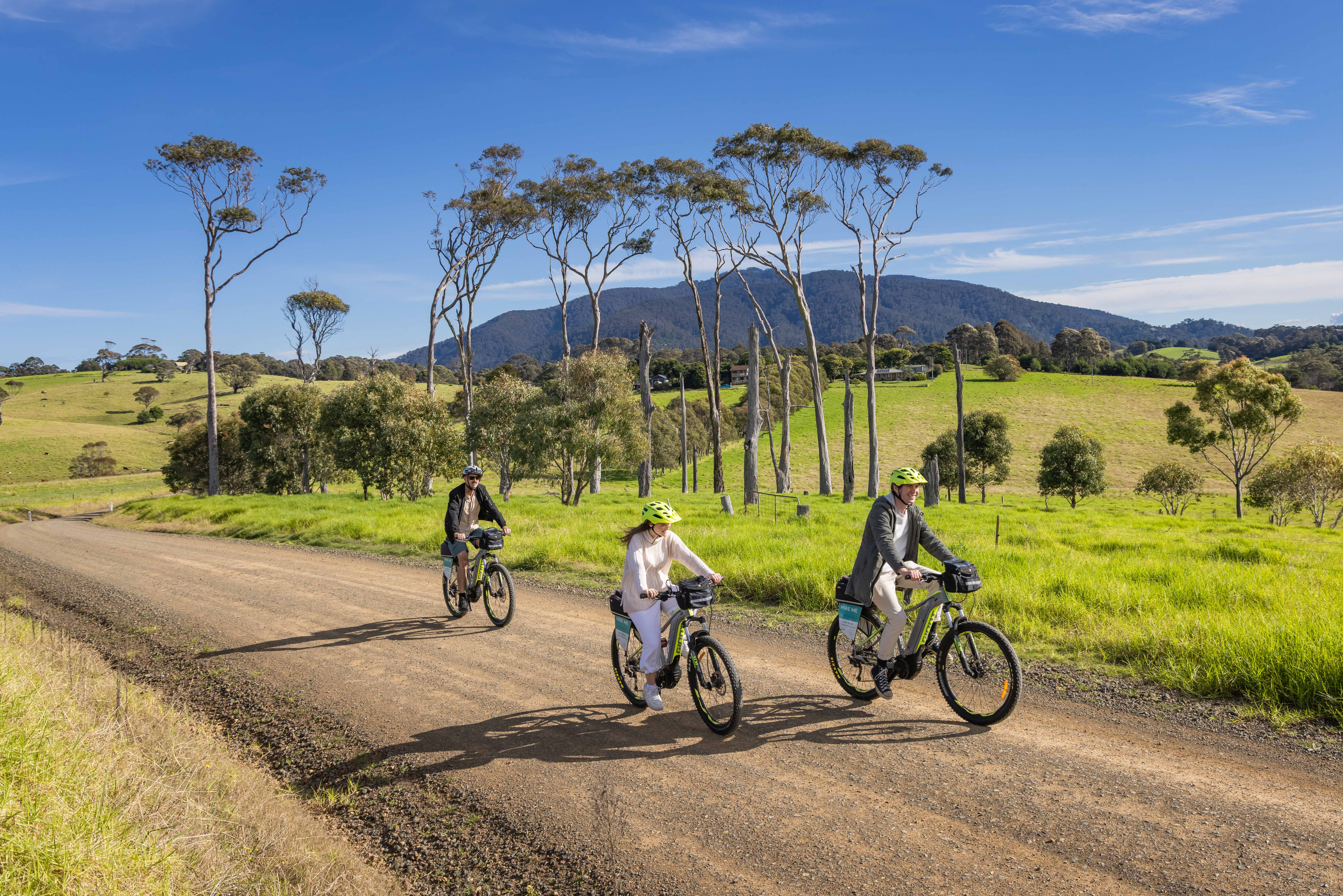 SELF GUIDED E-BIKE TOUR - PEDAL TO PRODUCE SERIES - NAROOMA TO TILBA VALLEY WINERY & ALE HOUSE VIA CENTRAL TILBA AND MYSTERY BAY  with return transfers