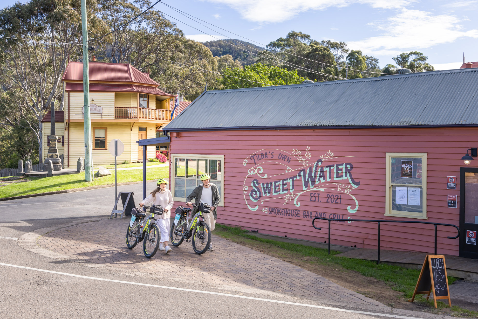 SELF GUIDED E-BIKE TOUR - PEDAL TO PRODUCE SERIES - NAROOMA TO DROMEDARY HOTE or SWEETWATER RESTAURANT, TILBA - E-Bike Hire with return transfers