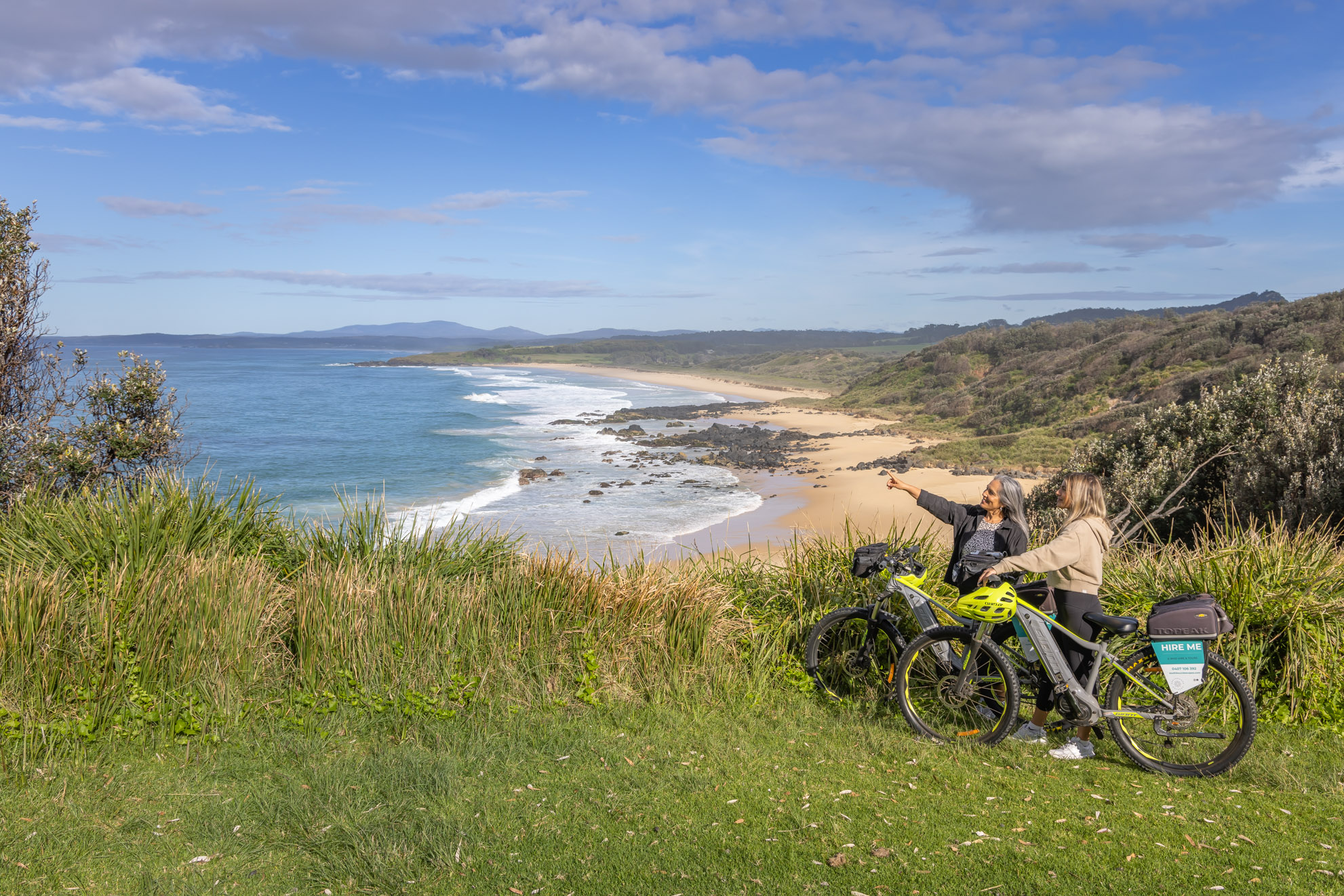 SELF GUIDED E-BIKE TOUR - PEDAL TO PRODUCE SERIES - NAROOMA TO TILBA VALLEY WINERY & ALE HOUSE VIA CENTRAL TILBA AND MYSTERY BAY  with return transfers