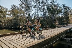 SELF GUIDED E-BIKE TOUR - PEDAL TO PRODUCE SERIES - WAGONGA WILDERNESS LOOP- 4 Hour E-Bike Hire with local produce picnic