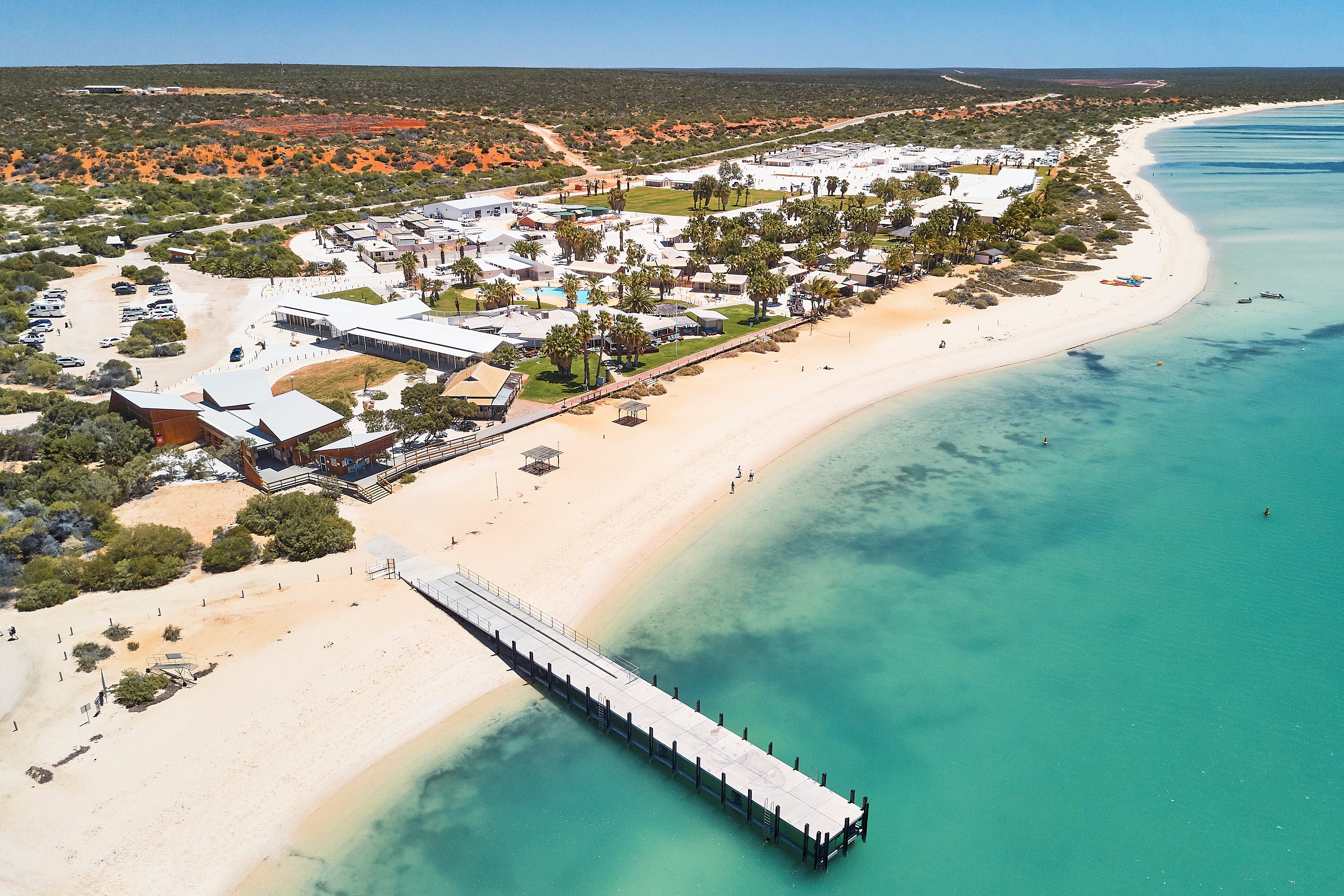 4-Day Coastal Loop Tour from Perth to Monkey Mia (Standard Double/Twin Room): Kalbarri | Monkey Mia Dolphin Resort | Geraldton | 