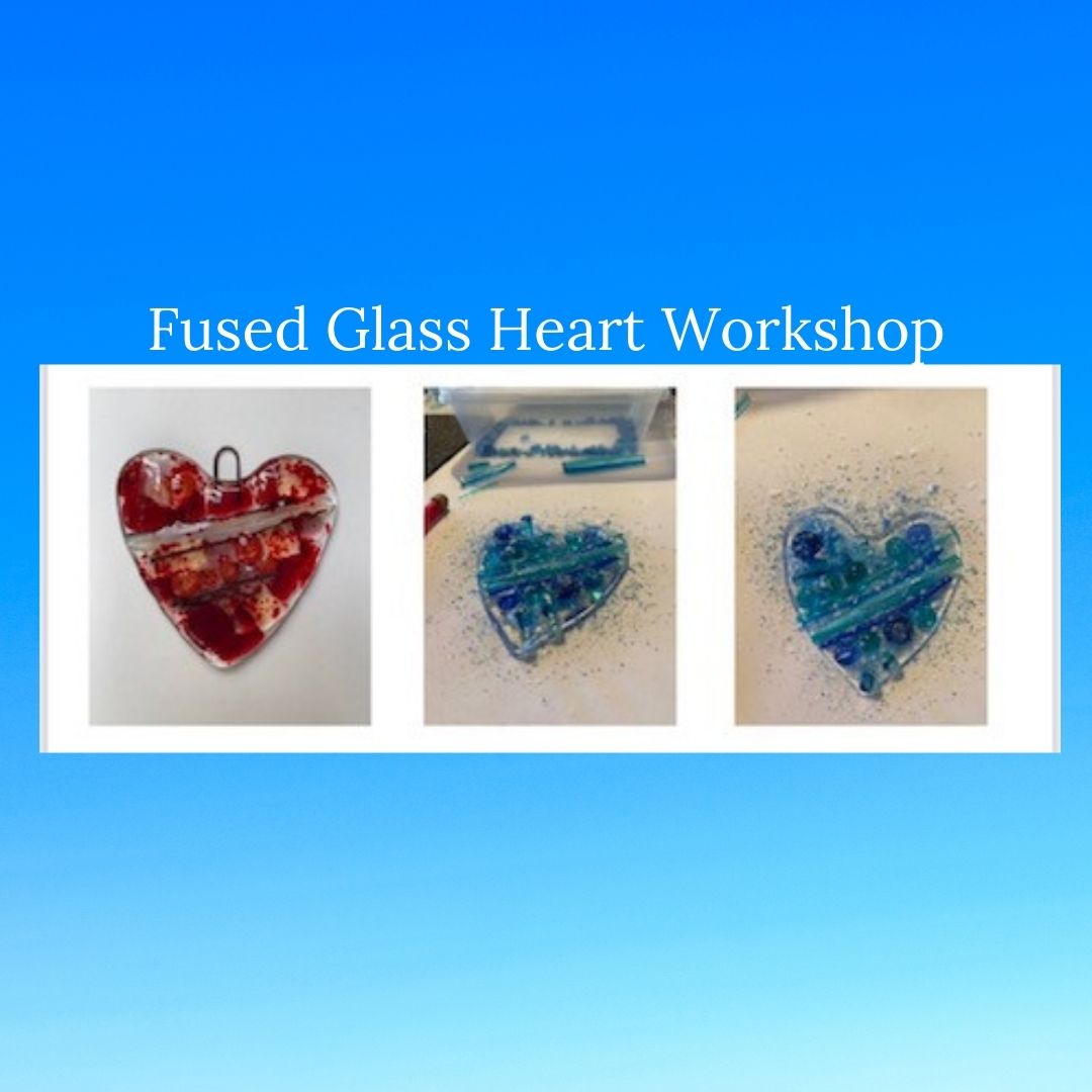 Fused Glass Heart Workshop