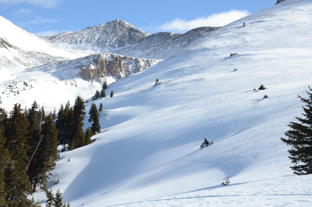 WHITE MOUNTAIN THREE-HOUR HIGH ADVENTURE SNOWMOBILE TOUR.  PRICE DOES NOT INCLUDE MANDATORY GUIDE GRATUITY OF $80.00 .  ARRIVE AT 8:30 A.M. FOR 9:00 TOUR TIME AT 6492 HIGHWAY 91, LEADVILLE, CO. 80461