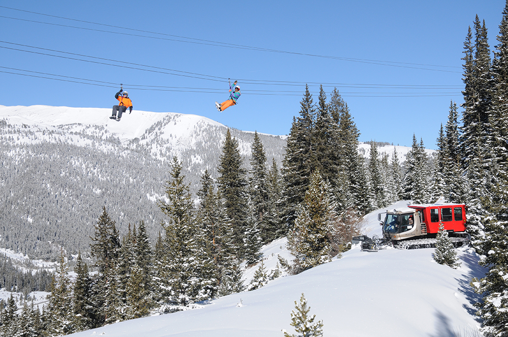  TOP OF THE ROCKIES  WINTER SNOW CAT/ZIP LINE TOUR.   Guide gratuities are not included in the Tour Price., Arrival 30 minutes prior to tour time at 6492 Highway 91, Leadville, Co. 80461