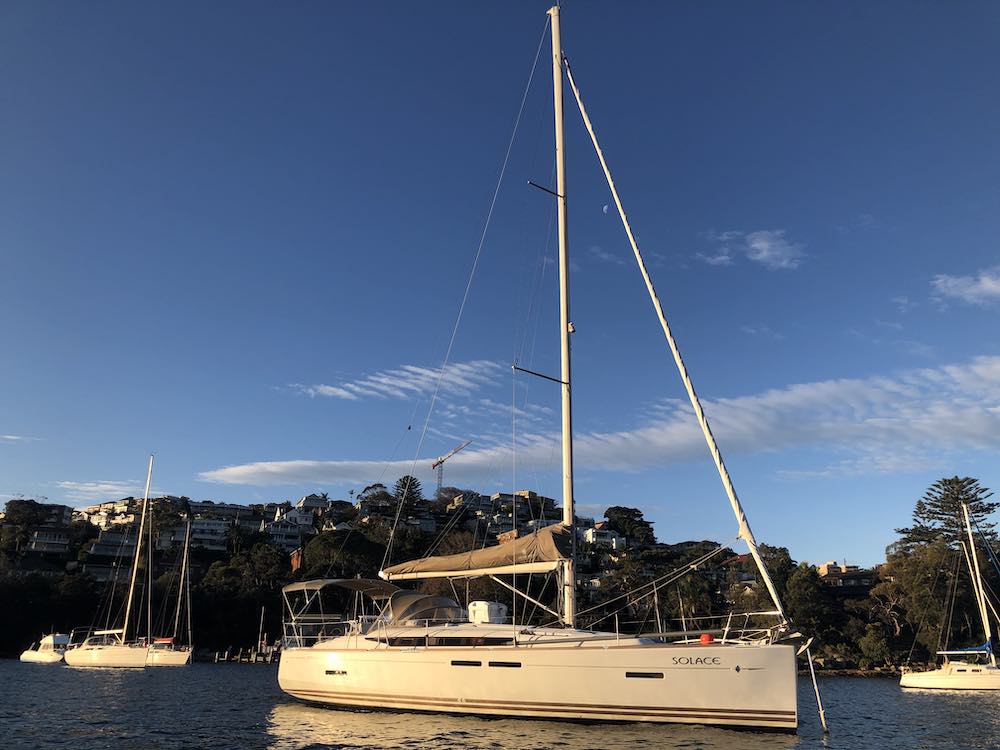 Sydney Harbour Yacht Charter (SOLACE up to 11 people)