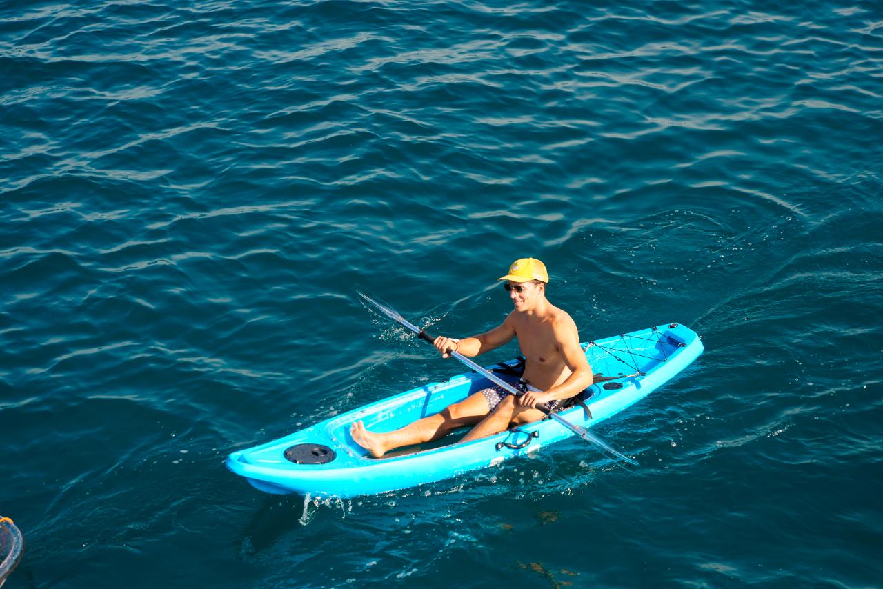 Clearview Single Kayak Hire Manly Sailing Reservations