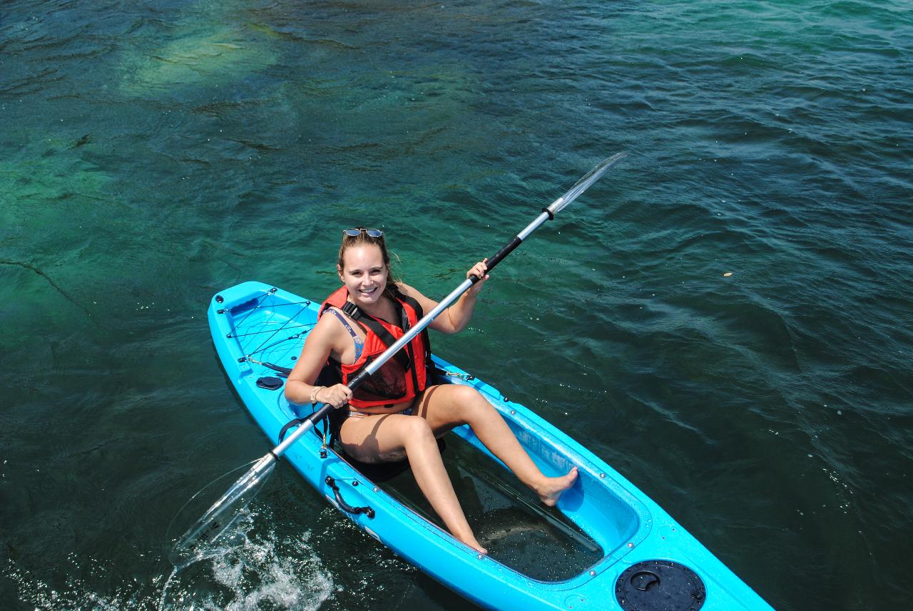 Clearview Single Kayak Hire Manly Sailing Reservations