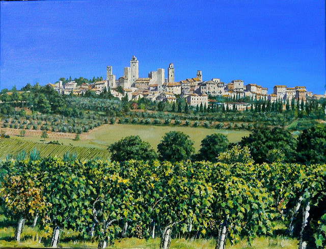 San Gimignano to Siena 4 day walking tour