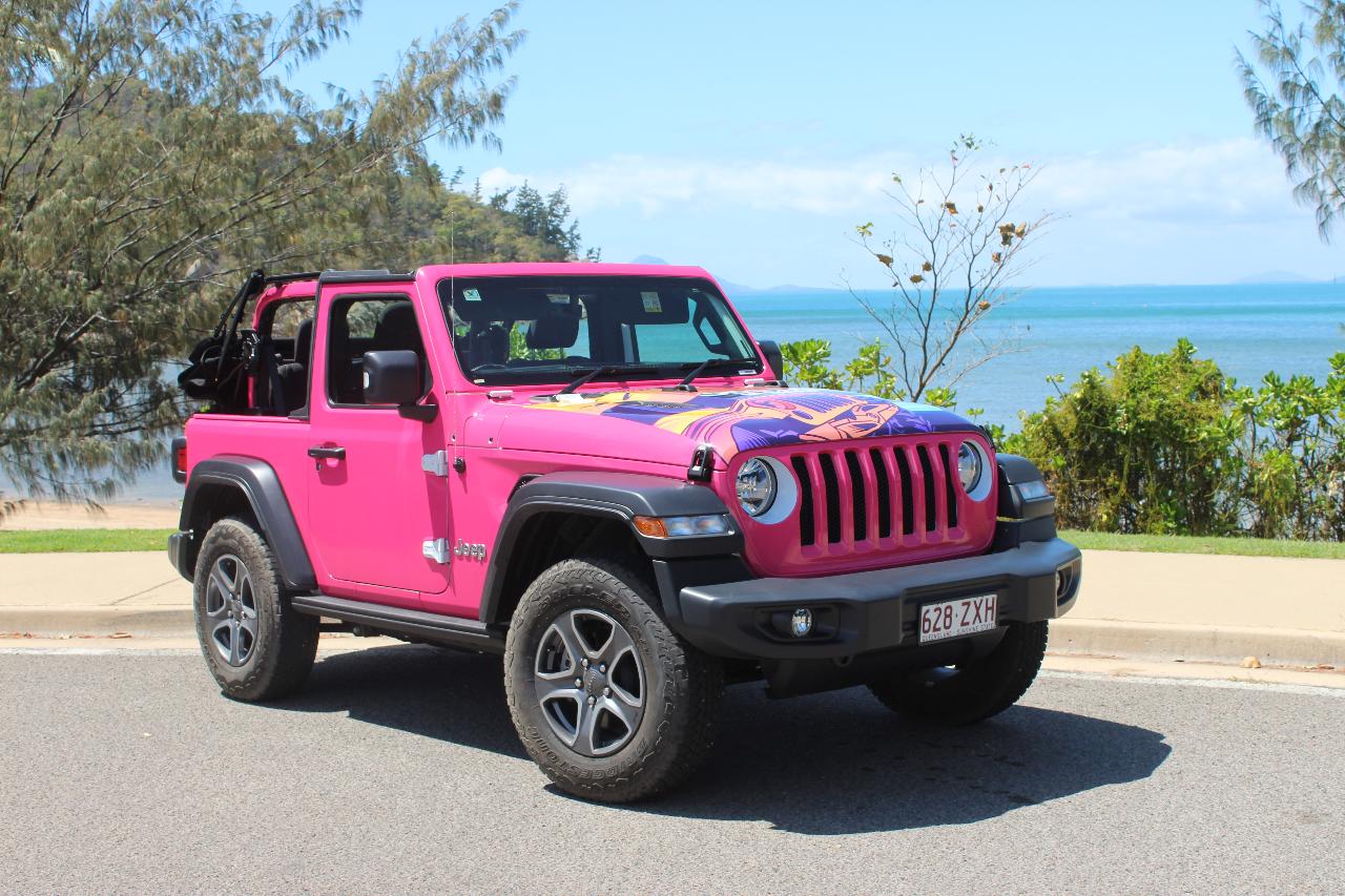 TOPLESS 4 SEAT JEEP WRANGLER - AUTO - Magnetic Adventure & Hire/MI Rentals  & Jeeps on Maggie Reservations