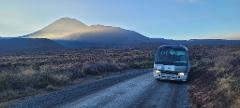 Tongariro Alpine Crossing  - Ketetahi Car Park Shuttle to the Start of the Tongariro Alpine Crossing at Mangatepopo