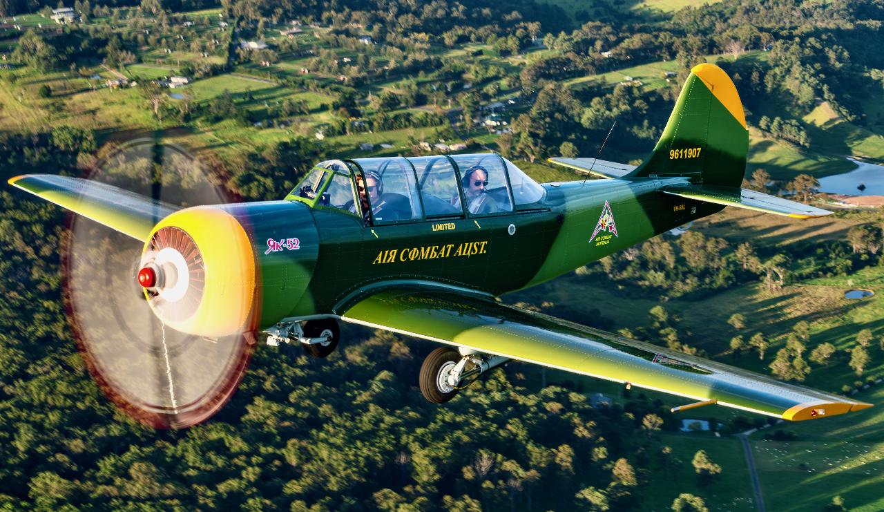 Aerobatic Warbird Flight Camden 35 minutes