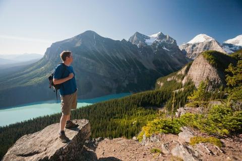 Lake Agnes in Lake Louise - Tuesday - Moderate