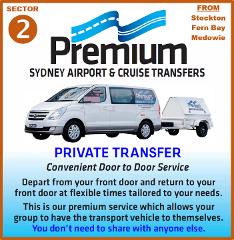Private Transfer  TO  Sydney - Door to Door Service - Sector (2)