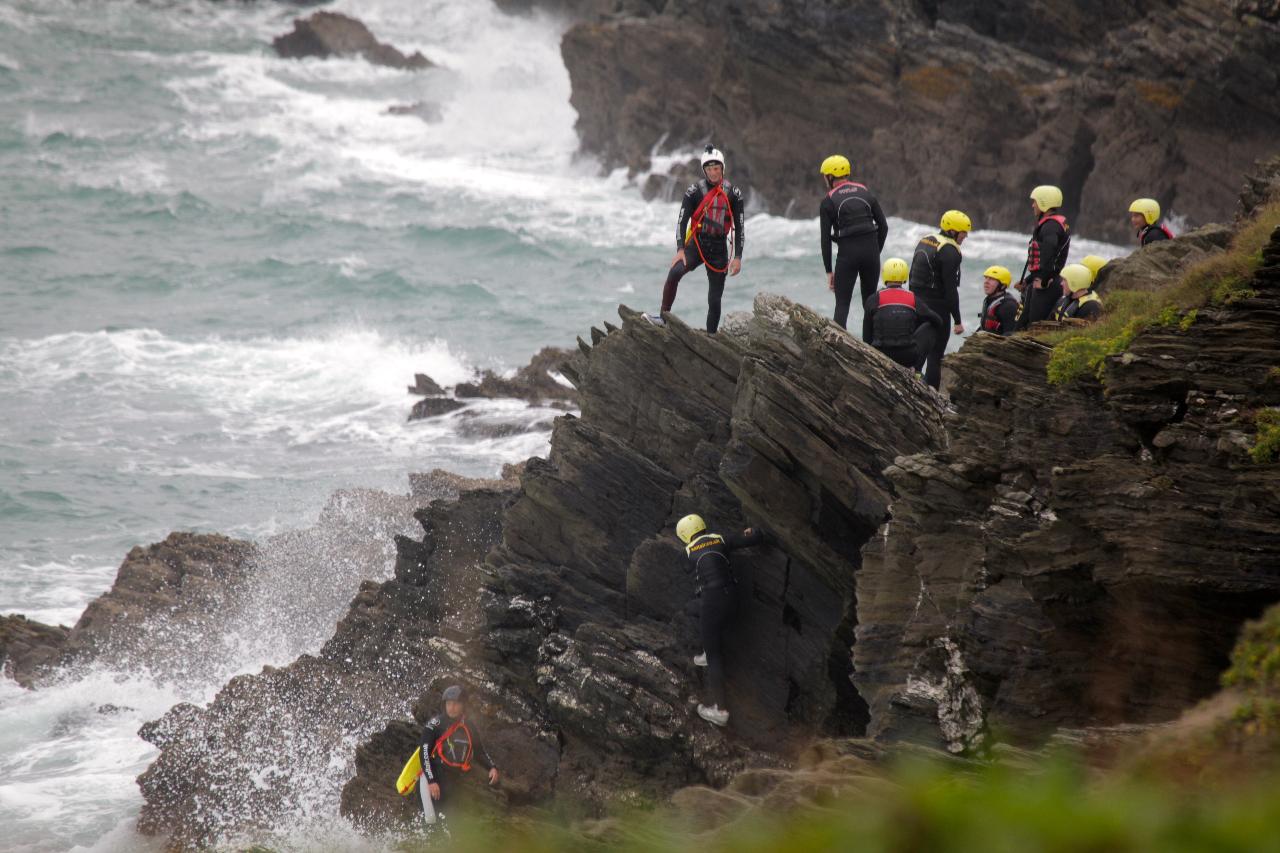 Coasteering - Wild Explore - Fistral Beach