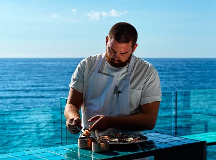 Alex Prichard Head Chef Icebergs Dining Room and Bar Bondi Saturday 14 October 