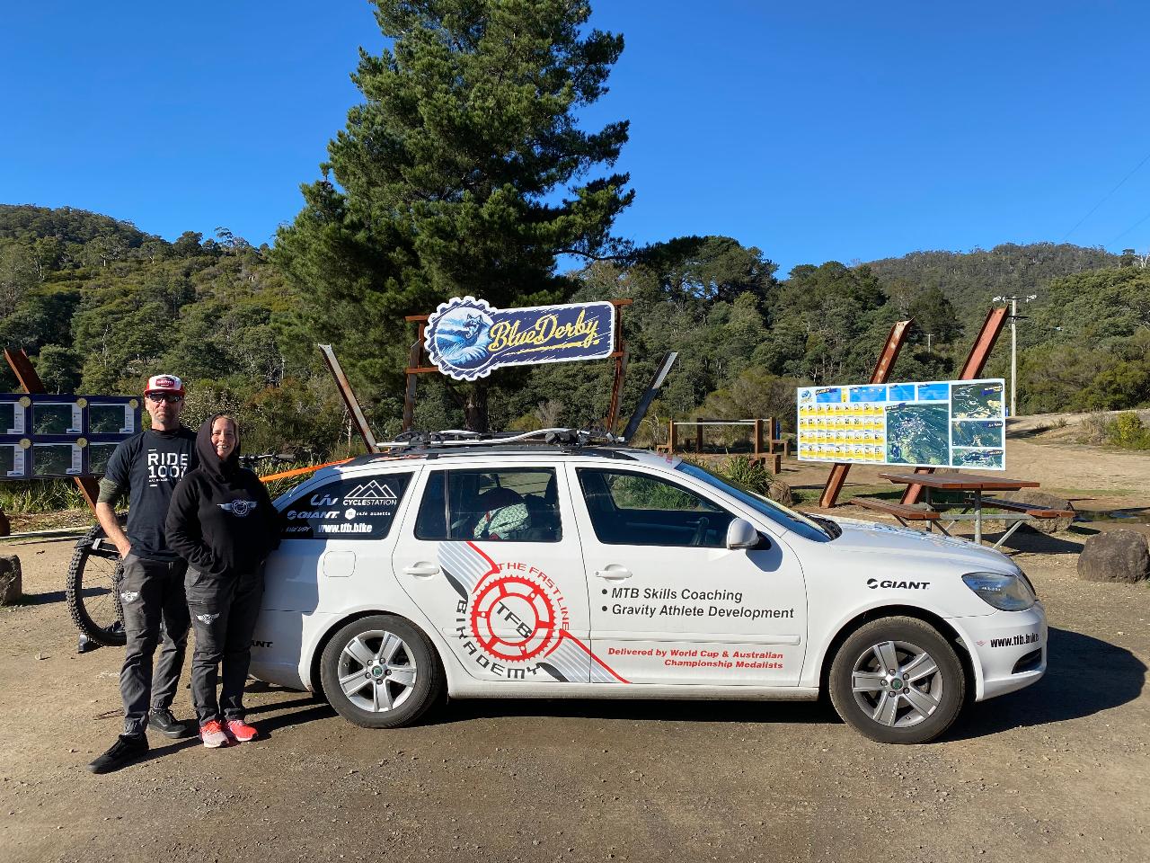 Tasmanian MTB program, 3 x full day, including shuttles