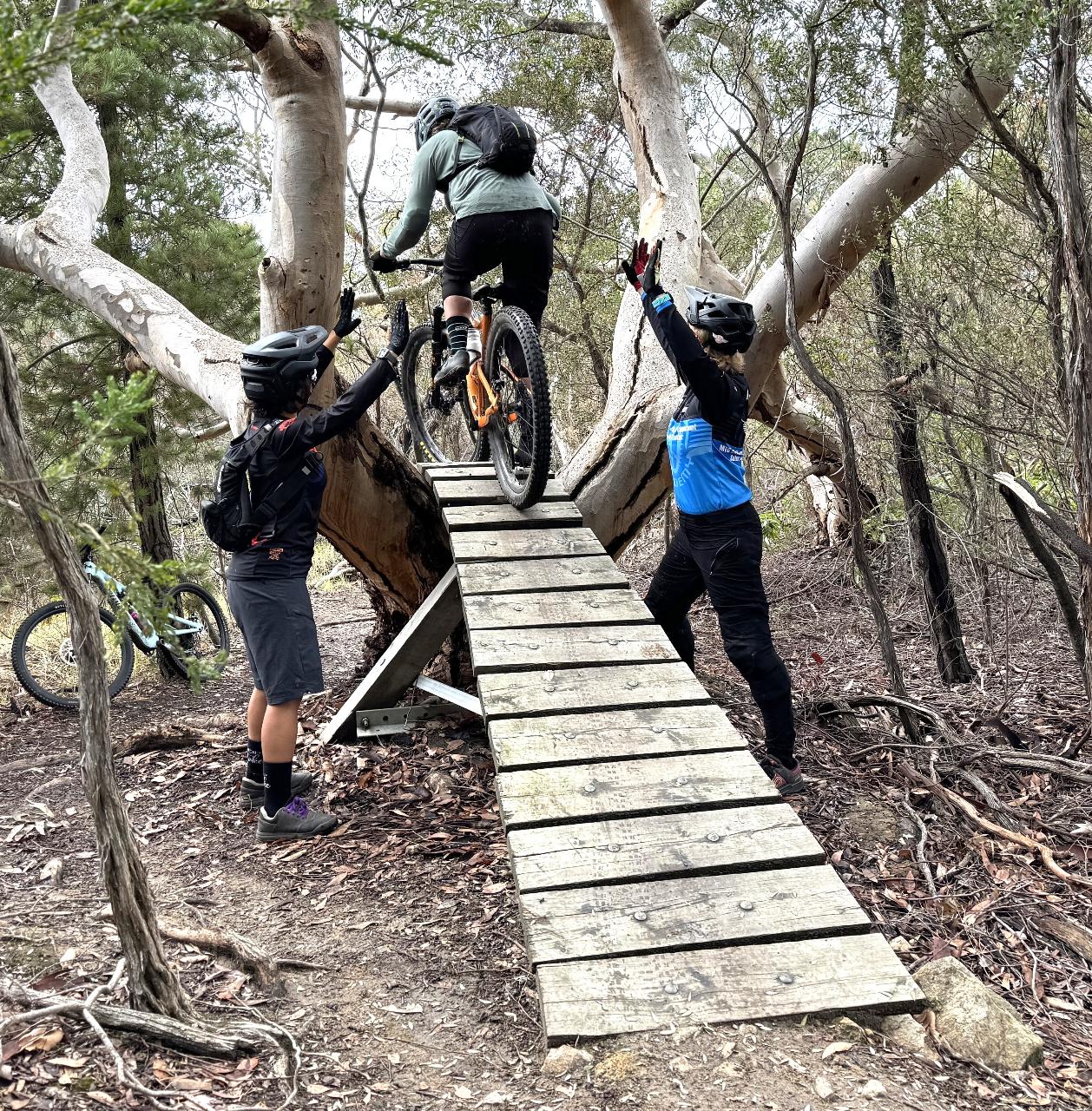 Red Hill Advanced Rider MTB skills coaching