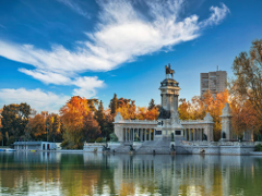 Madrid El Retiro Park Guided Tour + Tapas tasting