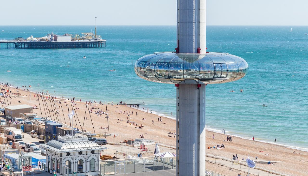 Go Up High On The British Airways i360 & See 30+ London Top Sights