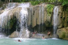 Erawan Waterfalls & Pra That Cave Tour