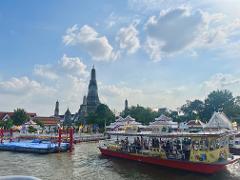 Bangkok: Boat Bliss Riverside Cruise Tour and Wat Arun Visit