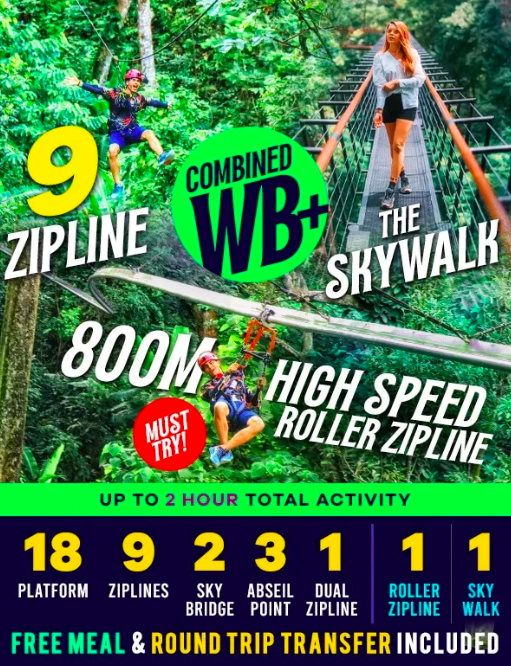 Combine World B+ | Zipline Adventure at Hanuman World