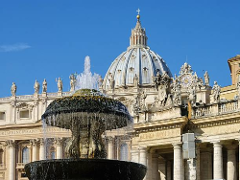 Walking Tour of St. Peter’s Basilica, Grottoes & Square