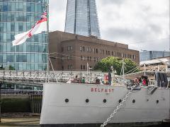 3 hour Westminster Sights Tour & Go On-Board HMS Belfast